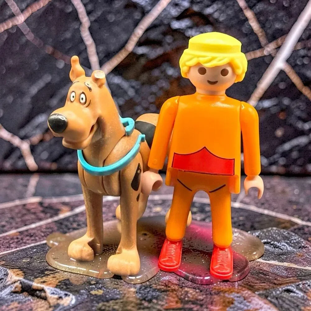 Playmobil Scooby-Doo & Fred Jones Haunted Isle 70718 Set Figures A71